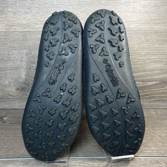 Columbia Omni-Heat Shorty Waterproof Black Suede Women’s Sz 9 Winter Snow Boots - Picture 7 of 13